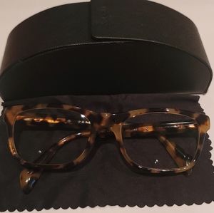 Prada tortoise glasses
